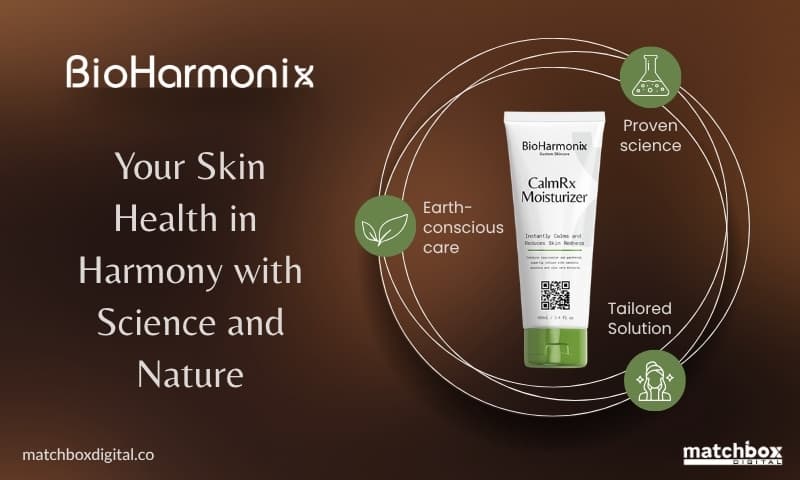 Matchbox Digital Singapore - BioHarmonix Skincare - Sustainability Marketing Case Study - Triple Harmony Strategy Concept